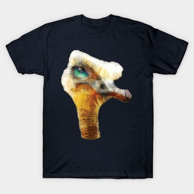 Funny Ostrich T-Shirt by Ancello